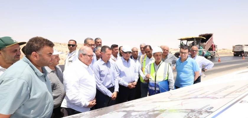 وزير النقل يجري جولة تفقدية لمتابعة تنفيذ  المشروعات التنموية والخدمية في عدد من محافظات الصعيد
