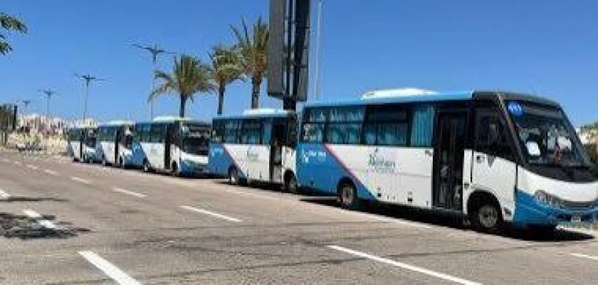 جهاز مدينة العلمين الجديدة يعلن تشغيل خط أتوبيس داخلي جديد يربط منطقة الإسكان بالطريق الساحلى
