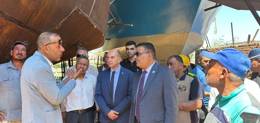 غرفة الصناعات الهندسية تبحث فرص نمو بناء وإصلاح السفن في رشيد وتحدياتها و ايجاد حلول لها