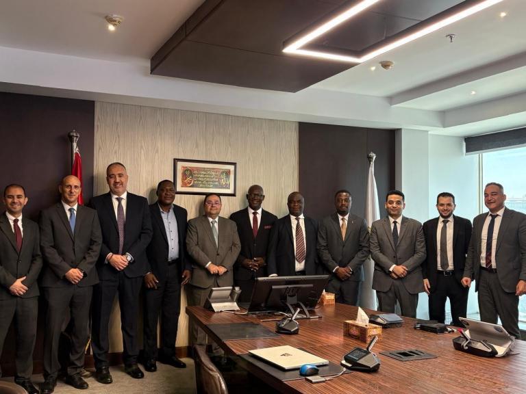 The Central Bank of Egypt Hosts Two Delegations from the Bank of Ghana