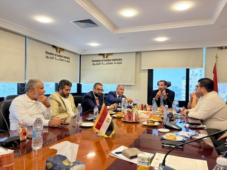 غرفة صناعة الجلود تدرس المشاركة في معارض بالسعودية والجزائر وبعثات تجارية لأفريقيا لزيادة الصادرات
