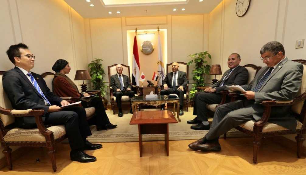 وزير النقل يبحث مع سفير اليابان بالقاهرة متابعة تنفيذ المرحلة الأولى من الخط الرابع للمترو