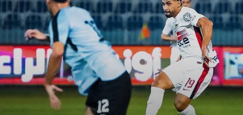 الزمالك يفوز على غزل المحلة بهدف مقابل لا شيء