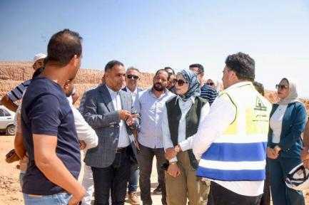 وزيرة الإسكان تتابع موقف تنفيذ عددٍ من المشروعات... وزيرة الإسكان تتابع موقف تنفيذ عددٍ من المشروعات وملفات العمل بمدينة السويس الجديدة