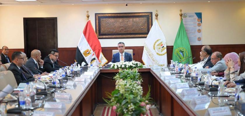 الدكتور شريف فاروق وزير التموين والتجارة الداخلية يترأس اجتماع مجلس إدارة الهيئة العامة للسلع التموينية