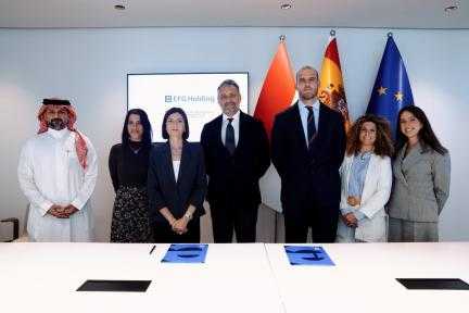 شراكة بين «جامعة IE » و مجموعة إي... شراكة بين «جامعة IE » و مجموعة إي اف چي» القابضة لتعزيز تنمية المواهب والابتكار في مصر
