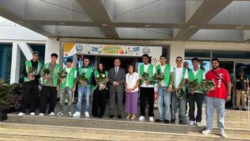 الأكاديمية العربية تطلق حملة «AASTians Go Green» بالقرية... الأكاديمية العربية تطلق حملة «AASTians Go Green» بالقرية الذكية وتستضيف ورشة تعريفية بالمبادرة الوطنية للمشروعات الخضراء الذكية