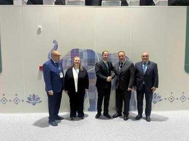 وزير الصحة يستقبل المرشح عن دولة بلجيكا لمنصب مدير عام منظمة الصحة العالمية
