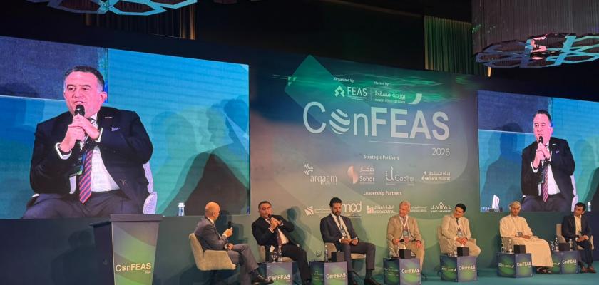 عمر رضوان رئيس البورصة المصرية يشارك في المؤتمر السنوي لاتحاد أسواق المال اليورو آسيوي ”ConFEAS 2026”  في مسقط