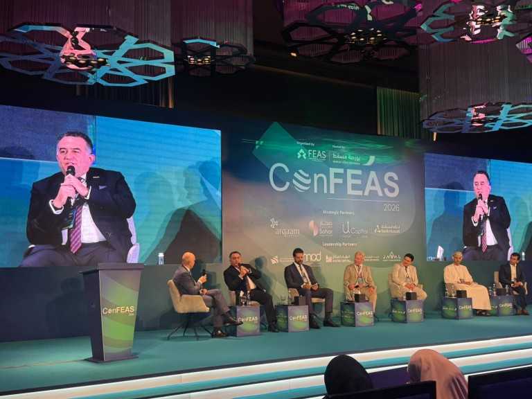 عمر رضوان رئيس البورصة المصرية يشارك في المؤتمر السنوي لاتحاد أسواق المال اليورو آسيوي ”ConFEAS 2026”  في مسقط