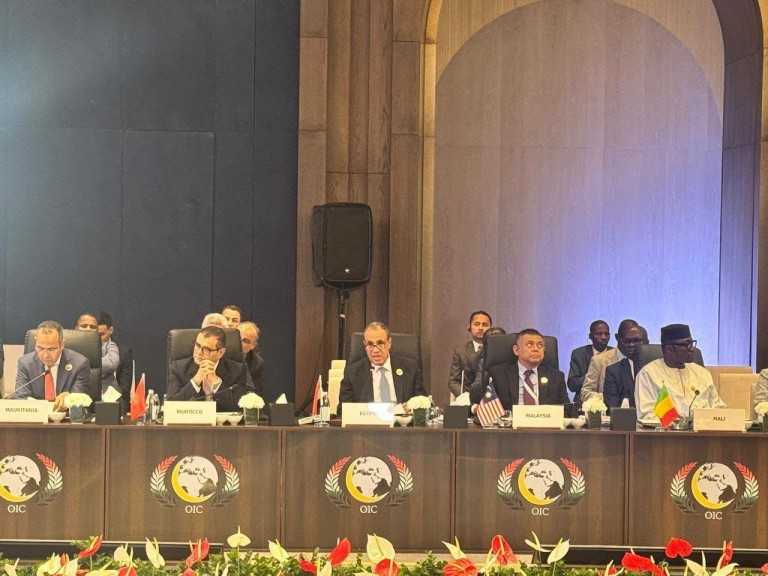 وزير الخارجية يلقي كلمة مصر في اجتماعات الدورة الـ٥٢ لمجلس وزراء خارجية منظمة التعاون الإسلامي