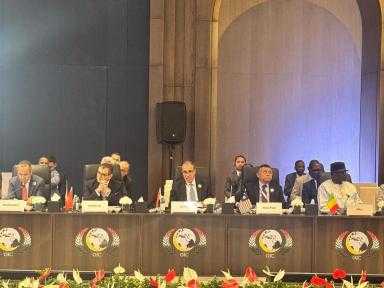 وزير الخارجية يلقي كلمة مصر في اجتماعات الدورة... وزير الخارجية يلقي كلمة مصر في اجتماعات الدورة الـ٥٢ لمجلس وزراء خارجية منظمة التعاون الإسلامي