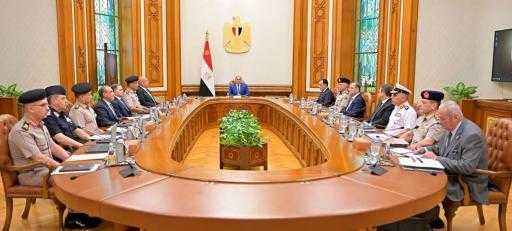 فخامة الرئيس السيسي يترأس اجتماع مجلس الدفاع الوطني... فخامة الرئيس السيسي يترأس اجتماع مجلس الدفاع الوطني بقصر الاتحادية