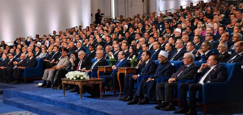 فخامة الرئيس السيسي يشهد افتتاح أعمال منتدى مصر ٢٠٢٦ بمركز مؤتمرات فندق سانت ريجيس بالعاصمة الجديدة