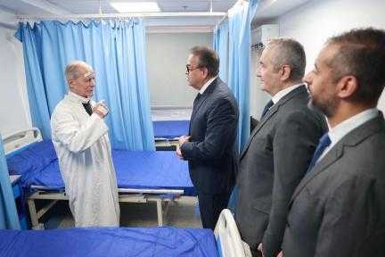 وزير الصحة يتفقد الأقسام المطورة بمعهد الرمد التذكاري... وزير الصحة يتفقد الأقسام المطورة بمعهد الرمد التذكاري ومستشفى الجلاء التعليمي